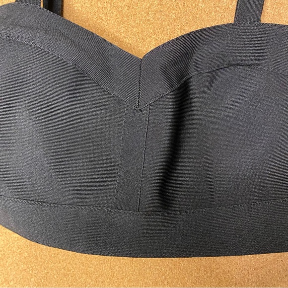 SUPERDOWN EMILIA CROP BANDAGE BRA TOP - Picture 3 of 8